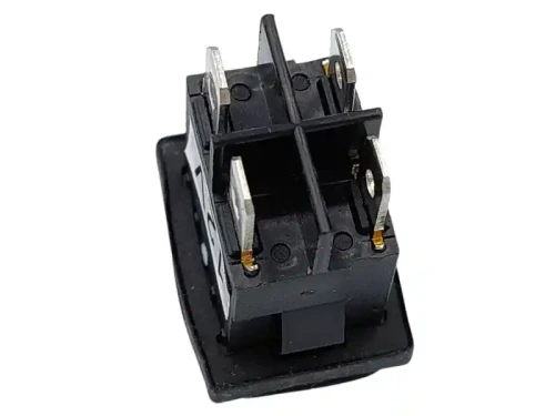 Przełącznik hermetyczny 12V 20A czerwony 2-tory 2-pozycyjny styki