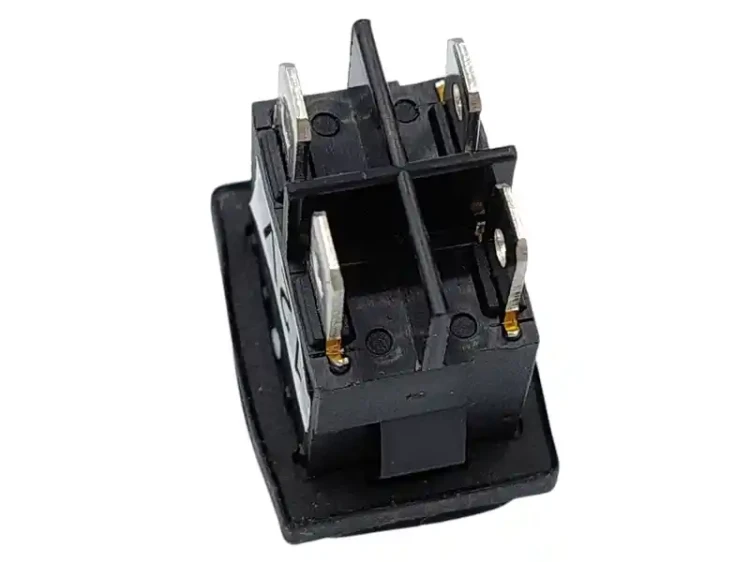 Przełącznik hermetyczny 12V 20A czerwony 2-tory 2-pozycyjny styki