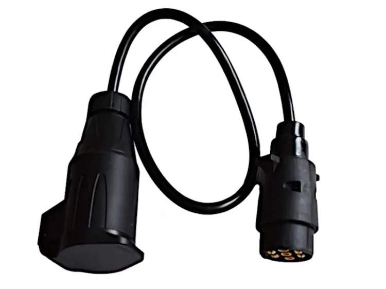 Adapter 7 pin 13 PIN do przyczepki z przewodem_1