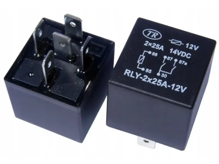 Przekaźnik 12v zwierny 2x25A