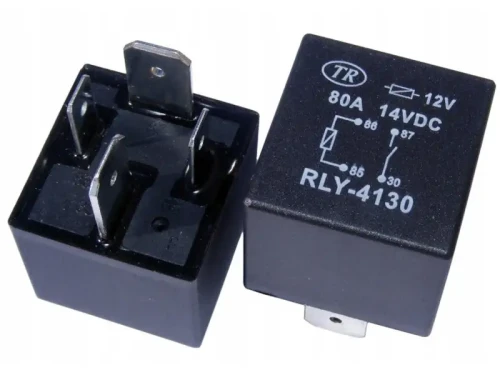 Przekaźnik 12v 80A zwierny 4 PIN