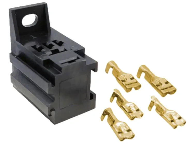 Gniazdo przekaźnika mini bez przewodów