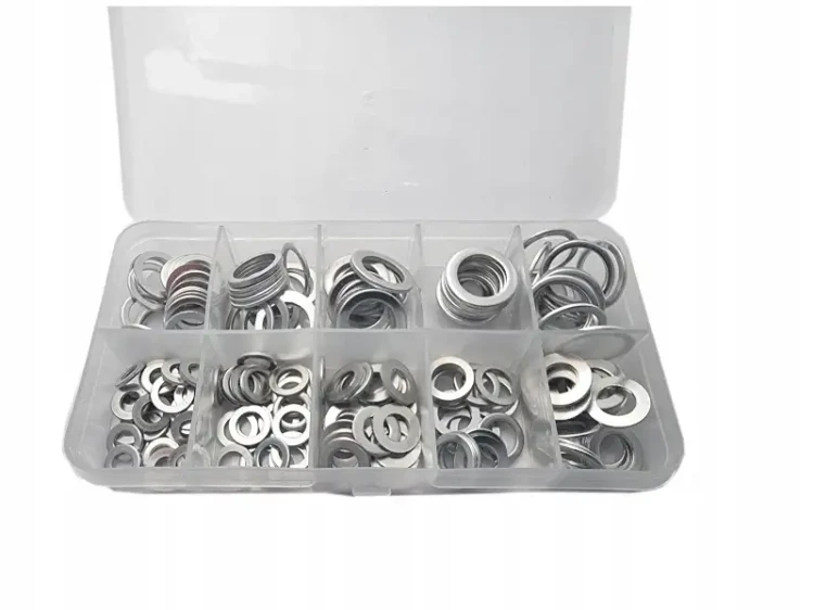 Podkładki aluminiowe zestaw 200 szt.