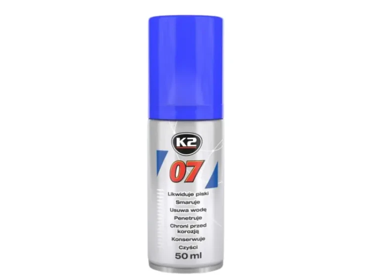 K2 07 odrdzewiacz smaruje likwiduje piski 50ml
