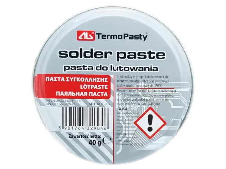 Pasta lutownicza 40g AGT 037