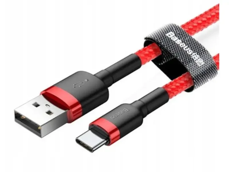 Kabel USB-C 1m BASEUS czerwony_1