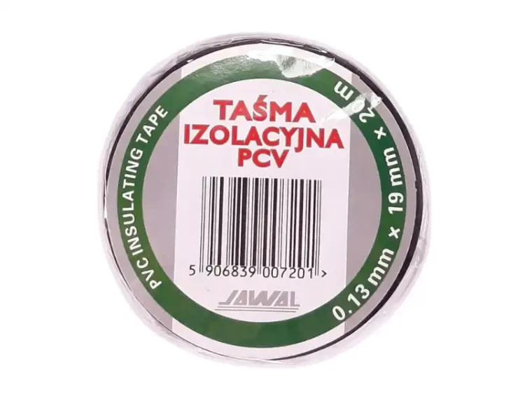 Taśma izolacyjna PCV Jawal czarna 20m x 19mm