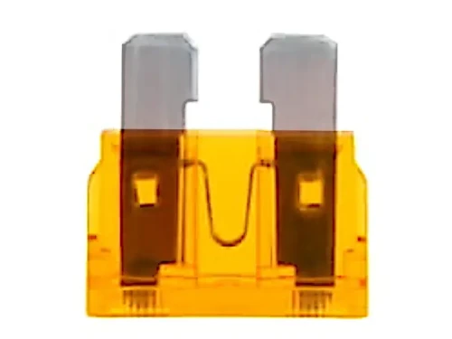 Bezpieczniki samochodowe UNI 5A 12V 24V pomarańczowe 50szt.