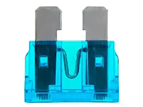 Bezpieczniki samochodowe UNI 15A 12V 24V niebieskie 50szt.