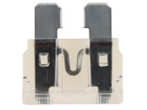 Bezpieczniki samochodowe UNI 25A 12V 24V białe 50szt.