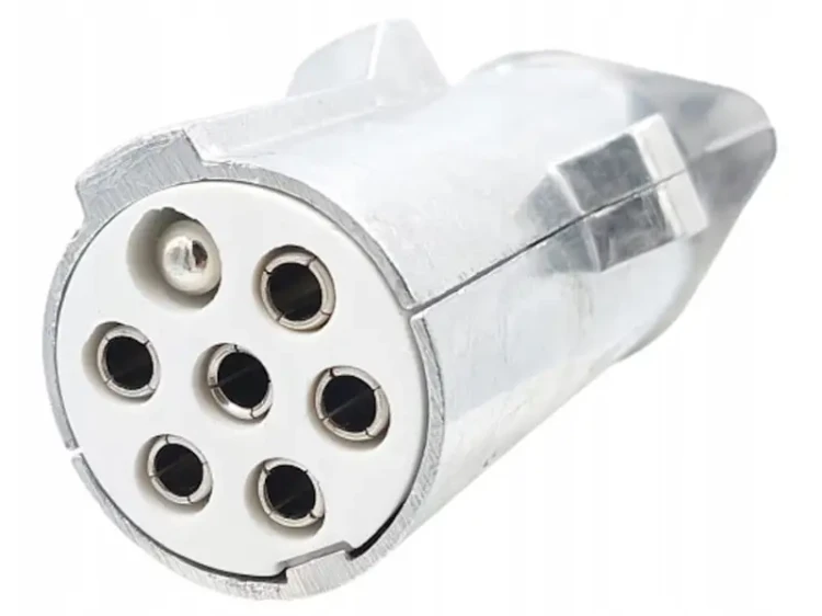 Wtyczka przyczepy 7 PIN 24V Typ S z bolcem