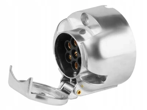 Gniazdo 7 PIN do przyczepy metalowe 1