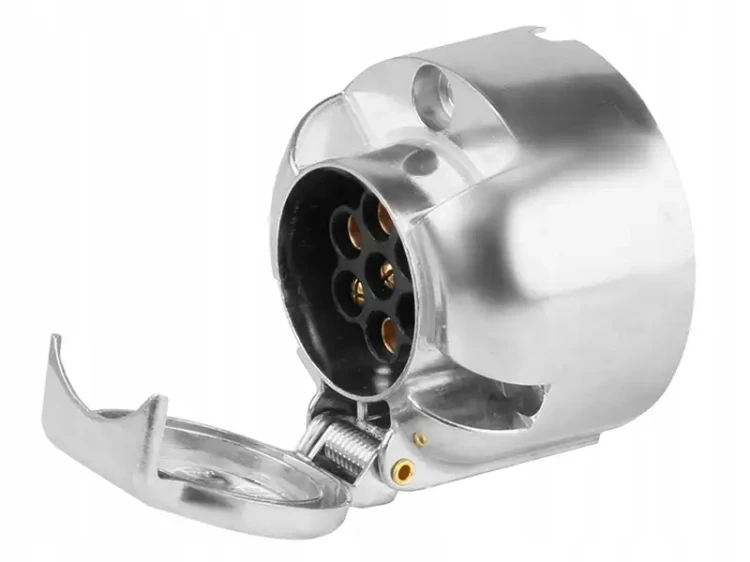Gniazdo 7 PIN do przyczepy metalowe 1