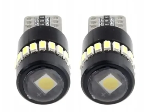 Żarówka Led 12v 24v W5W biała Amio 02446