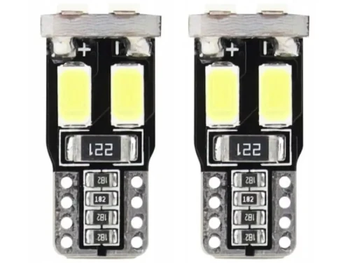 Żarówka LED 12V W5W T10 Amio 01622 biała