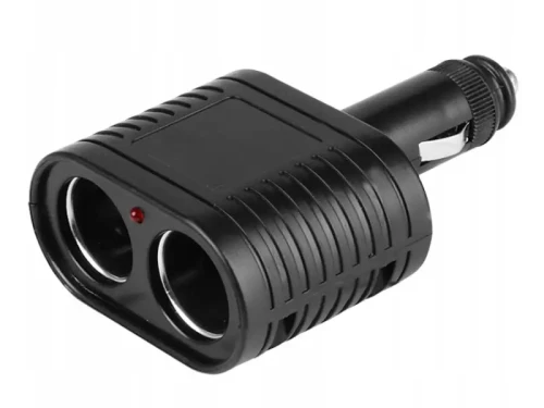 Rozdzielacz gniazda zapalniczki podwójny