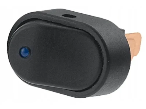 Przełącznik podświetlany 12V 20A LED niebieski 2 pozycyjny