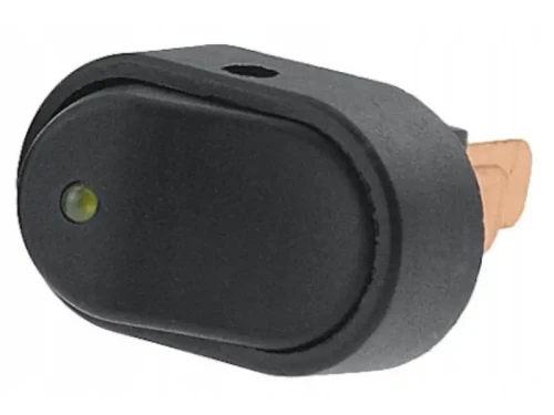 Przełącznik podświetlany 12V 20A LED żółty 2 pozycyjny