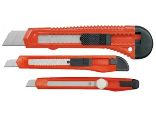 Zestaw 3 nożyków z łamanymi ostrzami 76230 Vorel