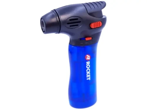 Palnik do koszulek termokurczliwych niebieski