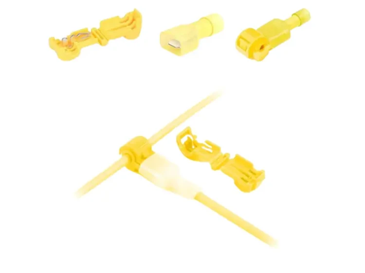 Szybkozłączki rozgałęziające do kabli 4,0 - 6,0 mm2 żółte
