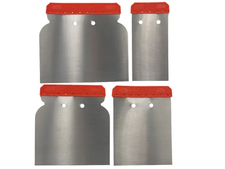 Szpachelki japonki metalowe zestaw 4 szt.