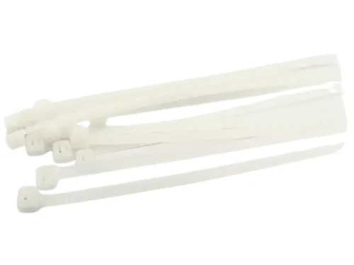 Opaska kablowa trytytka biała 300x4,8 100szt.