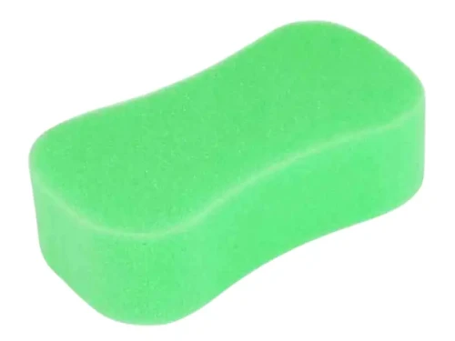 Gąbka do mycia ręcznego zielona 22x12x6,5