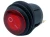 Przełącznik hermetyczny 12V 20A czerwony okrągły 2-pozycyjny