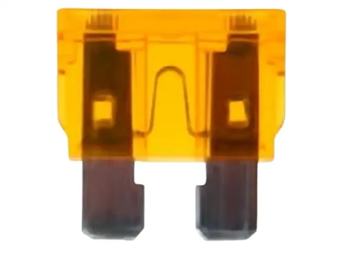 Bezpiecznik samochodowy UNI 5A 12V 24V pomarańczowy 1szt.