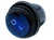 Przełącznik hermetyczny 12V 20A niebieski okrągły 2-pozycyjny