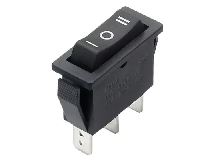 Przełącznik ON OFF ON 3 pozycyjny prostokątny