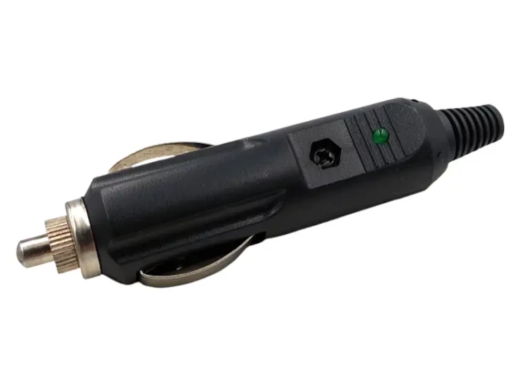 Wtyczka zapalniczki z diodą