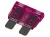 Bezpiecznik samochodowy UNI 3A 12V 24V fioletowy 1szt.
