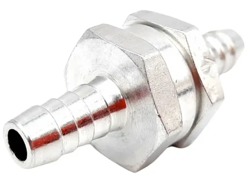 Zaworek zwrotny do paliwa 8 mm aluminiowy