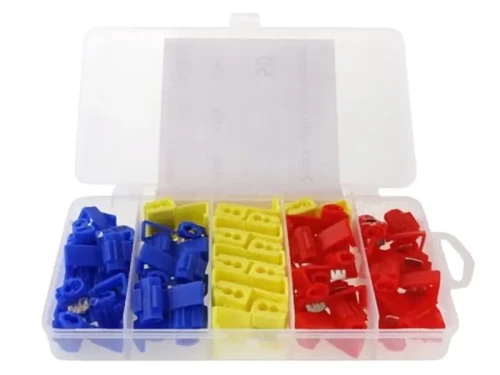 Złączki do przewodów elektrycznych mix rozmiarów zestaw 50 szt.