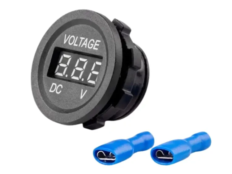 Woltomierz samochodowy 12V i 24V_1