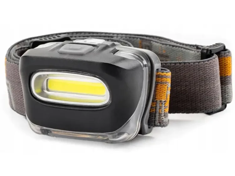 Latarka czołowa LED COB