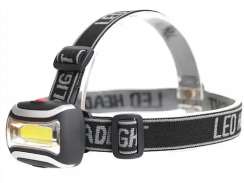 Latarka czołówka LED COB