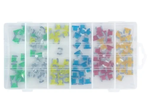 Bezpieczniki MICRO zestaw 120 sztuk