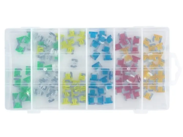 Bezpieczniki MICRO zestaw 120 sztuk