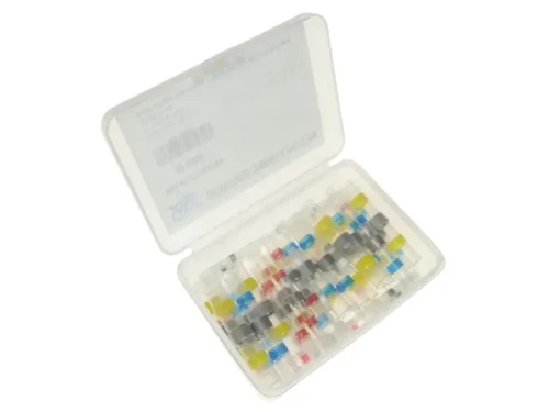 Zestaw koszulek termokurczliwych z cyną 50 szt. mix rozmiarów