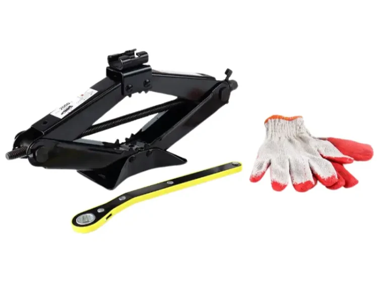 Lewarek samochodowy z grzechotką 2T