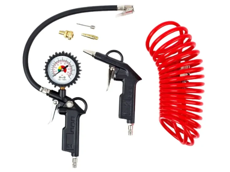 Pistolet do pompowania i przedmuchiwania