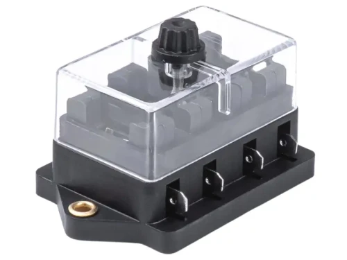 Skrzynka na 4 bezpieczniki UNI