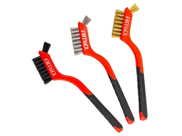 Zestaw szczotek drucianych 3 szt.