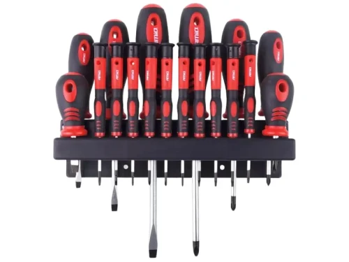 Zestaw wkrętaków z wieszakiem 18 szt.