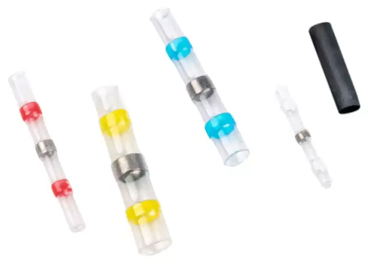 Koszulki termokurczliwe z cyną i rurki zestaw 100 sztuk 3