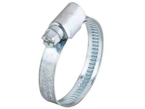 Odporna na korozję ocynkowana obejma zaciskowa ślimakowa W1 16-27