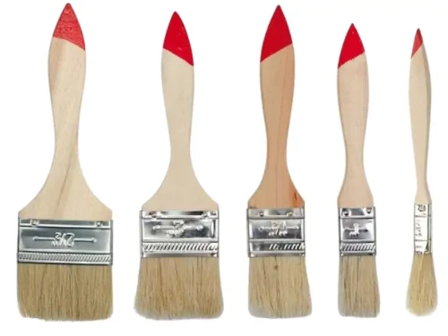 Zestaw płaskich pędzli malarskich 5szt.